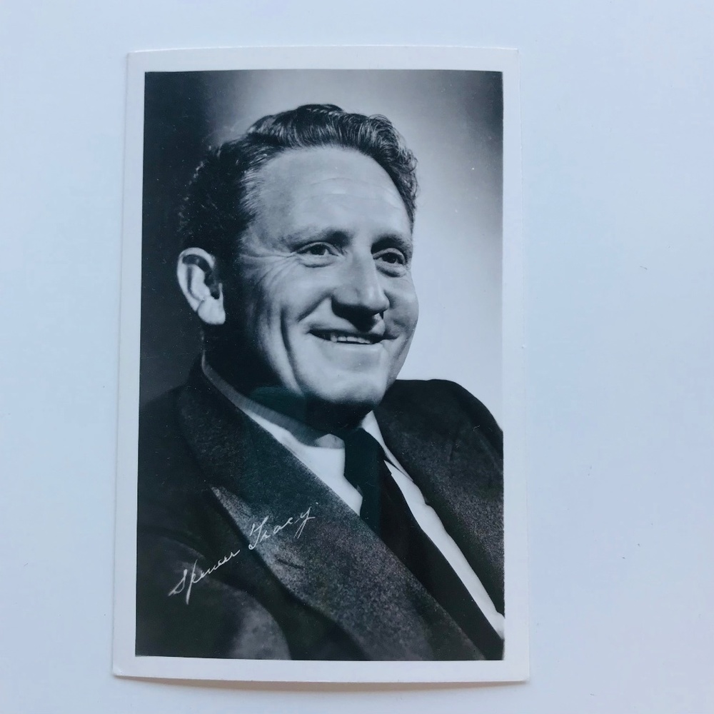 Vintage Spencer Tracy Postcard